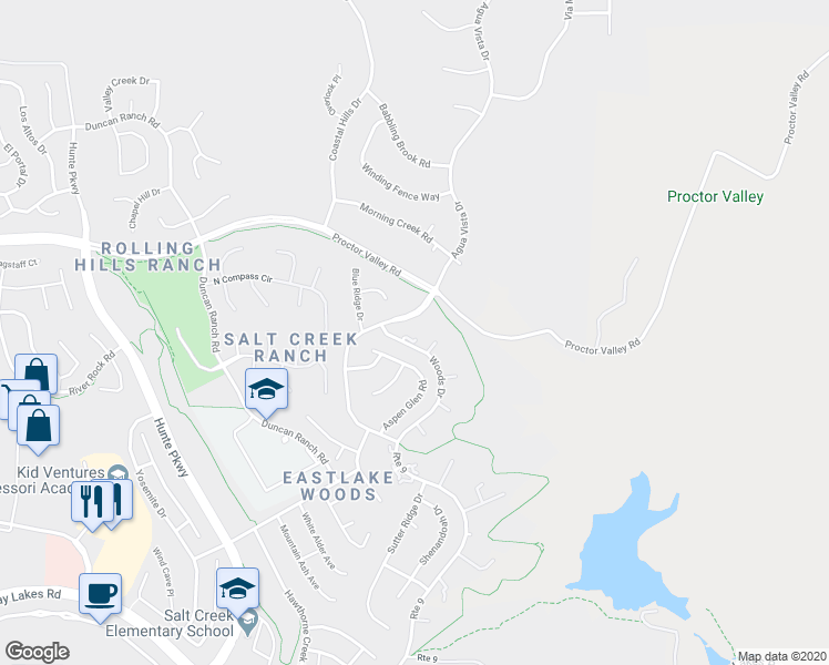 map of restaurants, bars, coffee shops, grocery stores, and more near 2890 Gate 15 Place in Chula Vista