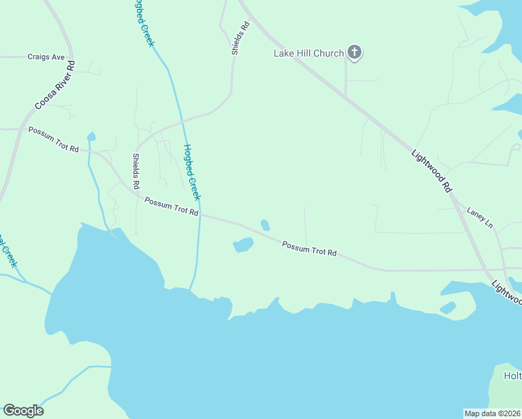map of restaurants, bars, coffee shops, grocery stores, and more near 830 Possum Trot Road in Deatsville