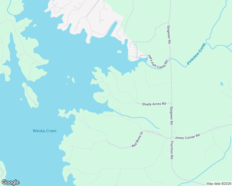 map of restaurants, bars, coffee shops, grocery stores, and more near 222-558 Shady Acres Road in TITUS