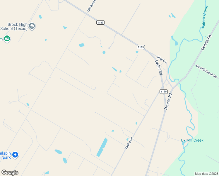 map of restaurants, bars, coffee shops, grocery stores, and more near Heritage Springs Drive in Hudson Oaks