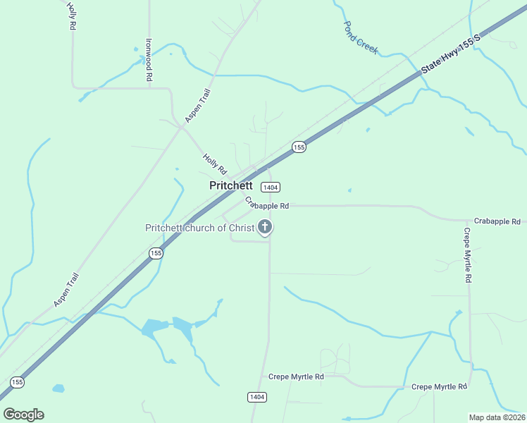 map of restaurants, bars, coffee shops, grocery stores, and more near 1204 Crabapple Road in Big Sandy