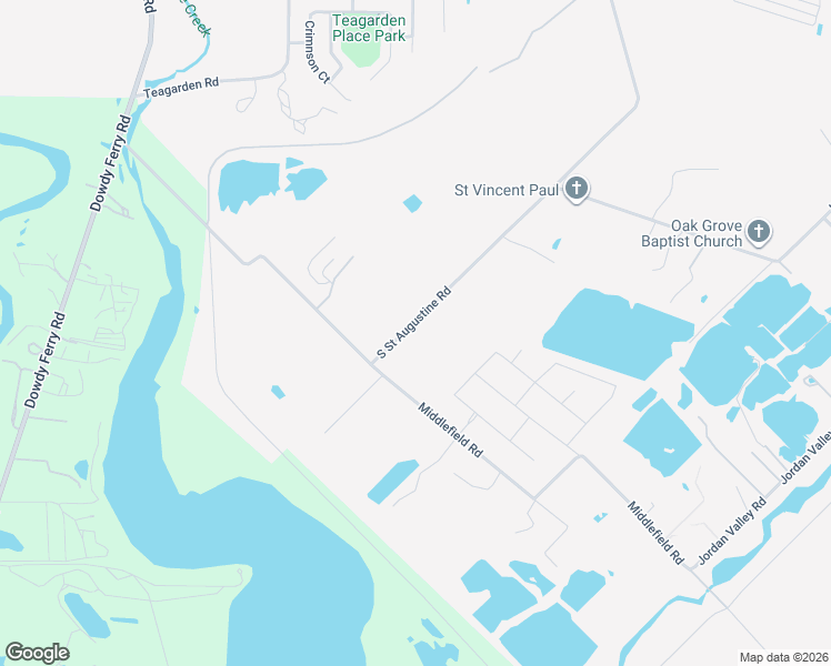 map of restaurants, bars, coffee shops, grocery stores, and more near 3210 North Saint Augustine Drive in Dallas