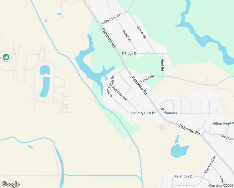 map of restaurants, bars, coffee shops, grocery stores, and more near 122 Augusta Avenue in Benton