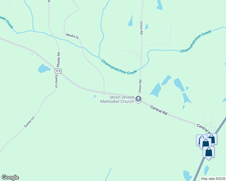 map of restaurants, bars, coffee shops, grocery stores, and more near 961-995 Central Road in Eclectic