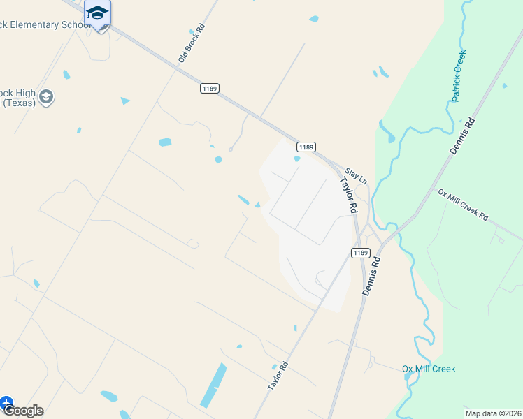 map of restaurants, bars, coffee shops, grocery stores, and more near Ruby Drive in Hudson Oaks