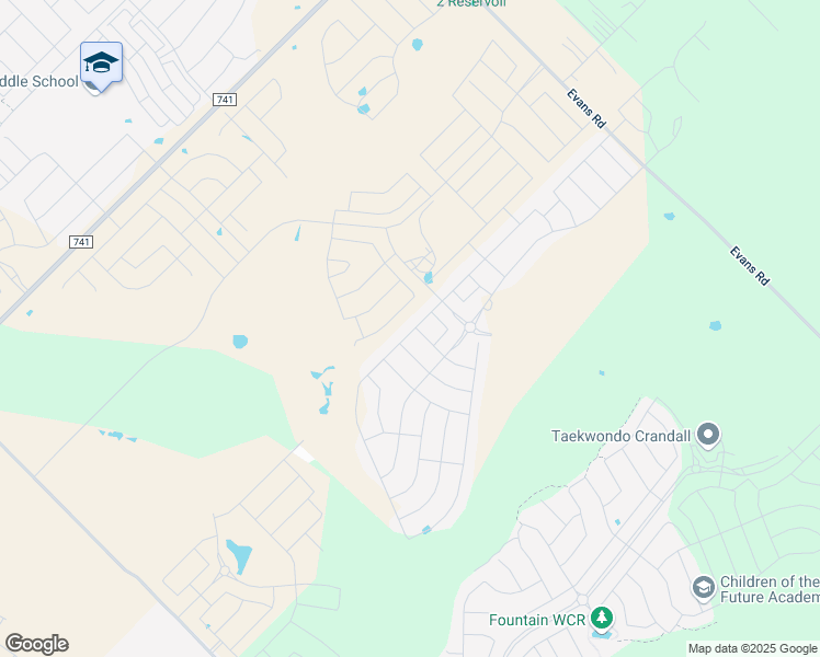 map of restaurants, bars, coffee shops, grocery stores, and more near 2901 Greenhorn Avenue in Crandall