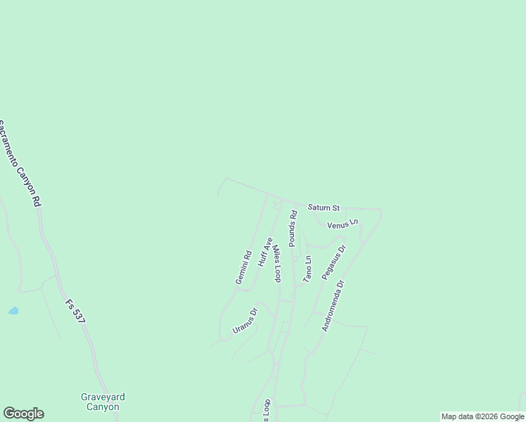 map of restaurants, bars, coffee shops, grocery stores, and more near 8 Gemini Road in Cloudcroft