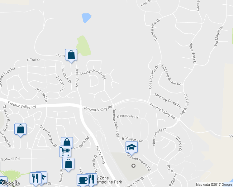 map of restaurants, bars, coffee shops, grocery stores, and more near 2819 Savannah Court in Chula Vista