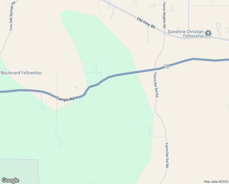 map of restaurants, bars, coffee shops, grocery stores, and more near 38058 California 94 in Boulevard