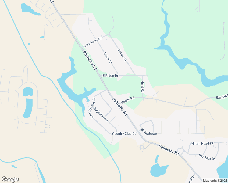 map of restaurants, bars, coffee shops, grocery stores, and more near 1909 Palmetto Road in Benton