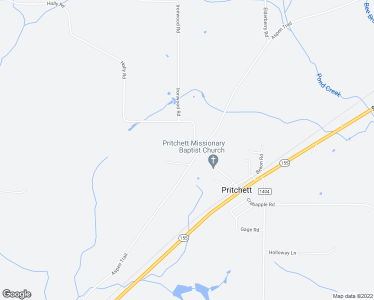 map of restaurants, bars, coffee shops, grocery stores, and more near 5272 Aspen Trail in Gilmer