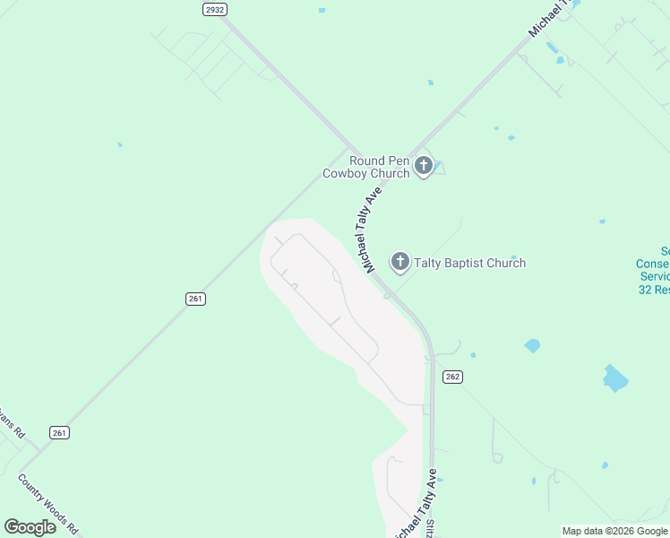 map of restaurants, bars, coffee shops, grocery stores, and more near 7094 Courtney Drive in Crandall