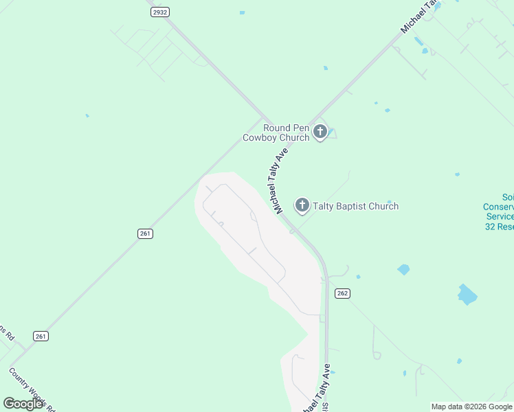 map of restaurants, bars, coffee shops, grocery stores, and more near 7094 Courtney Drive in Crandall
