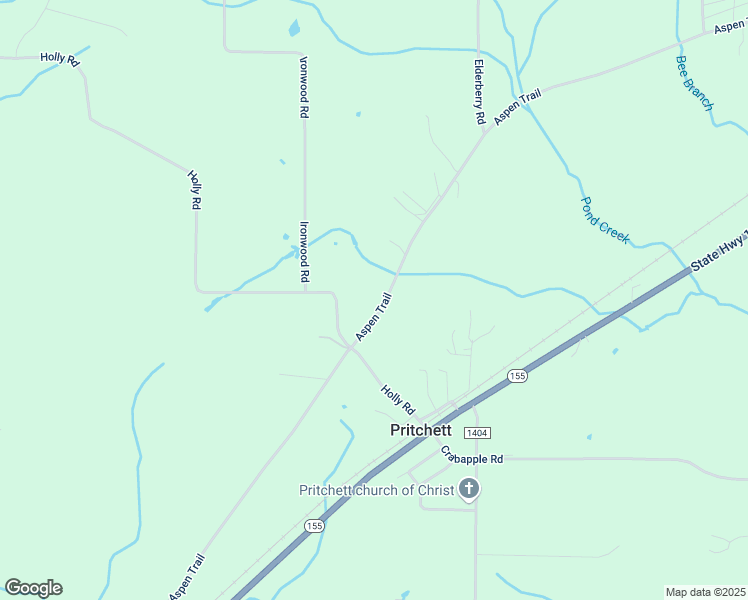 map of restaurants, bars, coffee shops, grocery stores, and more near 5149 Aspen Trail in Gilmer