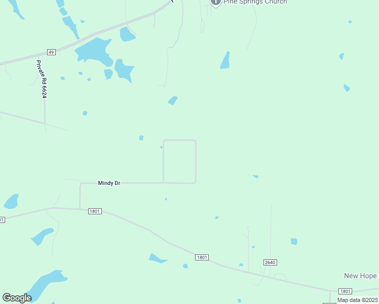 map of restaurants, bars, coffee shops, grocery stores, and more near 865 County Road 2620 in Mineola