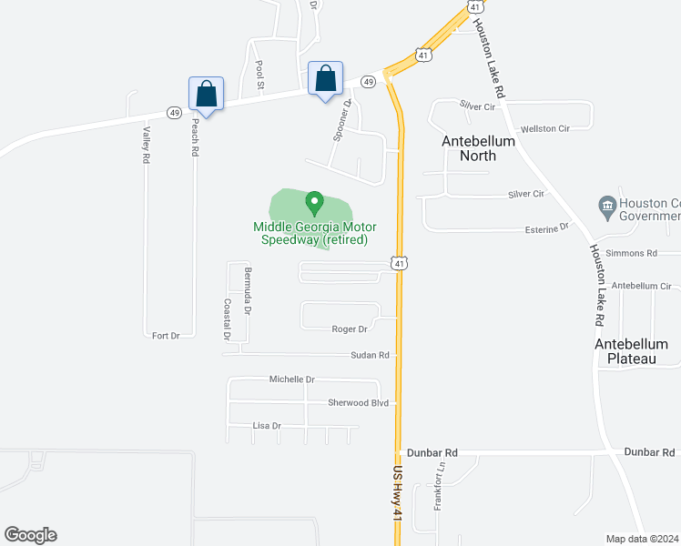 map of restaurants, bars, coffee shops, grocery stores, and more near 4001 U.S. 41 in Byron
