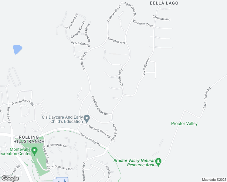 map of restaurants, bars, coffee shops, grocery stores, and more near 3002 Ranch View Court in Chula Vista