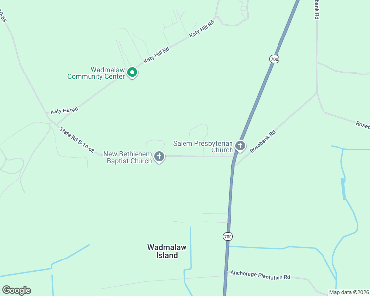 map of restaurants, bars, coffee shops, grocery stores, and more near 1966 Liberia Road in Wadmalaw Island