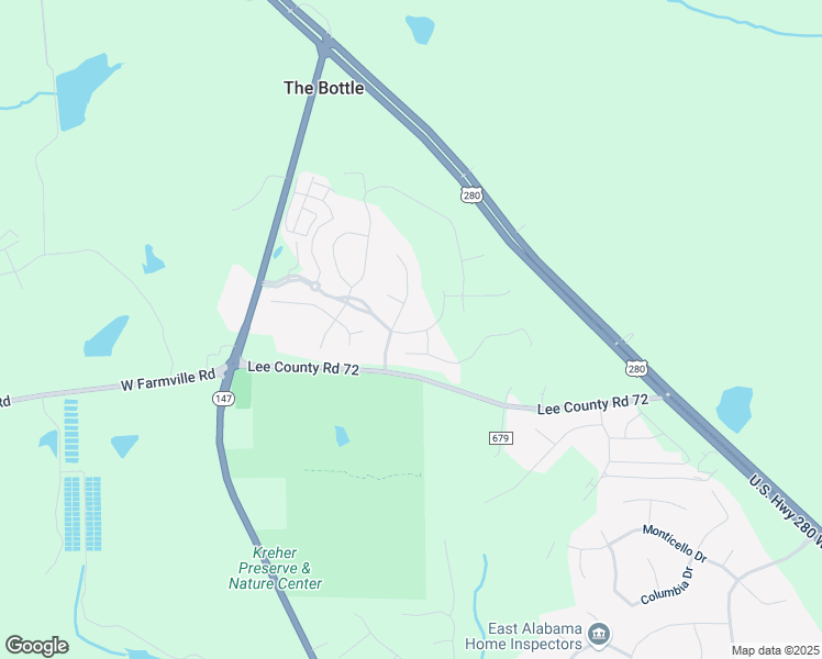 map of restaurants, bars, coffee shops, grocery stores, and more near Tuscany Hills Drive in Auburn