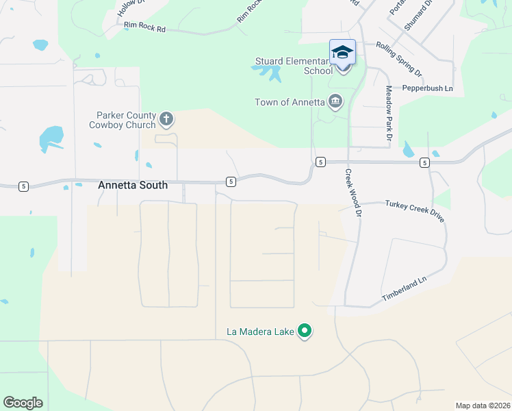 map of restaurants, bars, coffee shops, grocery stores, and more near 5032 Farm to Market 5 in Annetta South