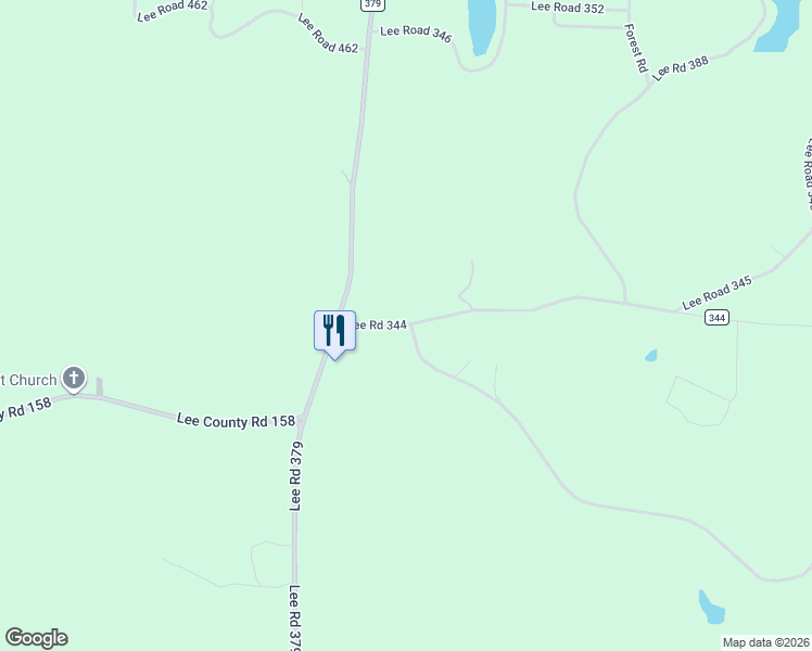 map of restaurants, bars, coffee shops, grocery stores, and more near 174 County Road 344 in Salem