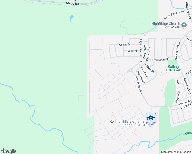 map of restaurants, bars, coffee shops, grocery stores, and more near 11600 Benbrook Boulevard in Benbrook