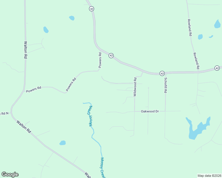 map of restaurants, bars, coffee shops, grocery stores, and more near 156 Wildwood Road in Fort Valley