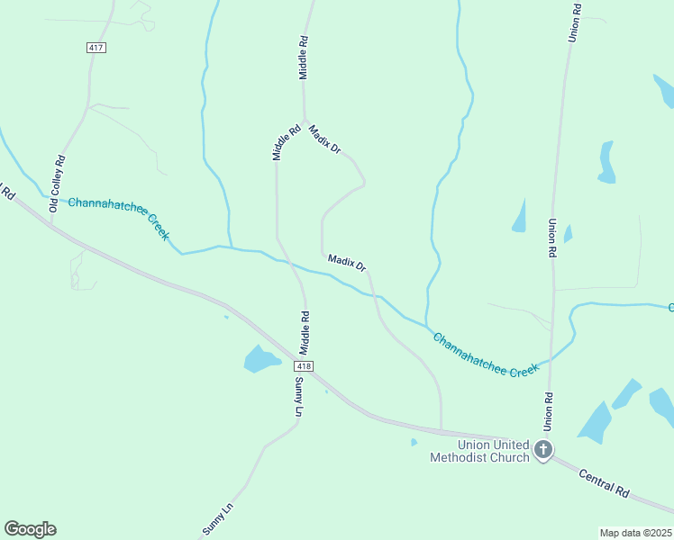 map of restaurants, bars, coffee shops, grocery stores, and more near 500 Madix Drive in Eclectic