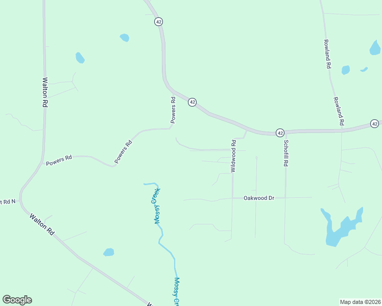 map of restaurants, bars, coffee shops, grocery stores, and more near 156 Wildwood Road in Fort Valley