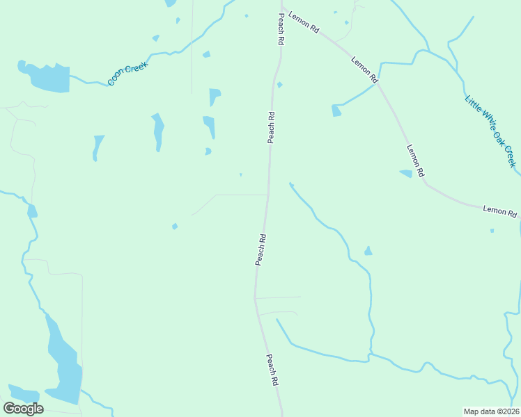 map of restaurants, bars, coffee shops, grocery stores, and more near 1606-1736 Peach Road in Gilmer