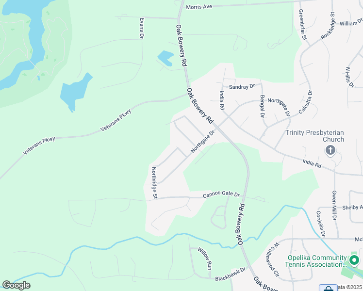map of restaurants, bars, coffee shops, grocery stores, and more near 1805 Wildwood Lane in Opelika