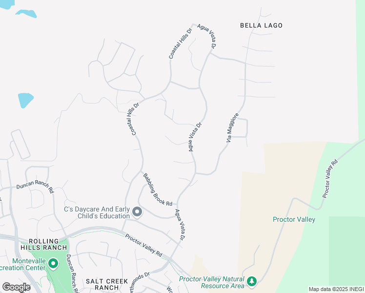 map of restaurants, bars, coffee shops, grocery stores, and more near 3000 Stevenson Ranch Court in Chula Vista