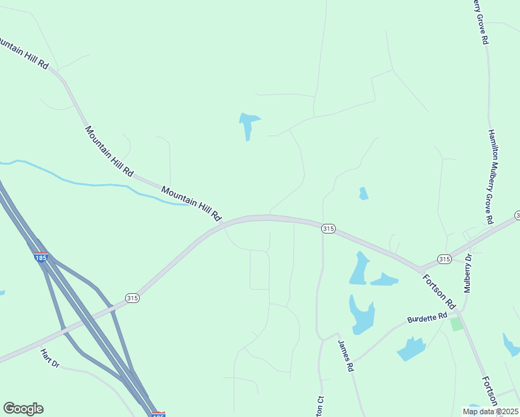 map of restaurants, bars, coffee shops, grocery stores, and more near 5202 Mountain Hill Road in Cataula