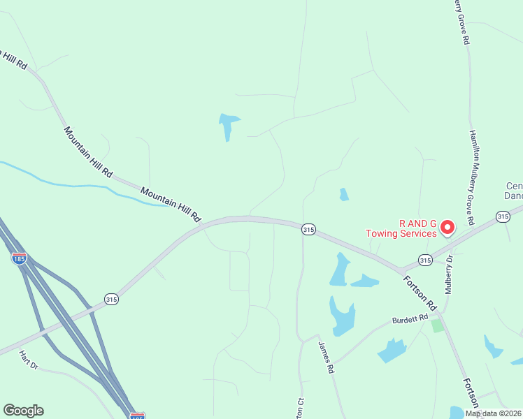 map of restaurants, bars, coffee shops, grocery stores, and more near 3789 Mountain Hill Road in Harris County