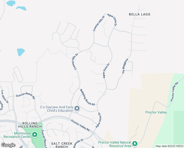 map of restaurants, bars, coffee shops, grocery stores, and more near 2980 Stevenson Ranch Court in Chula Vista