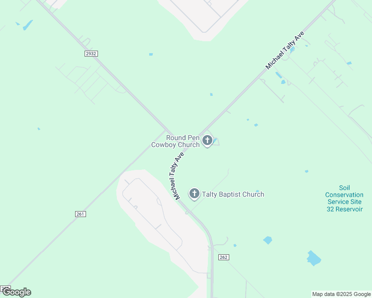 map of restaurants, bars, coffee shops, grocery stores, and more near 6982 North Farm to Market 148 in Terrell
