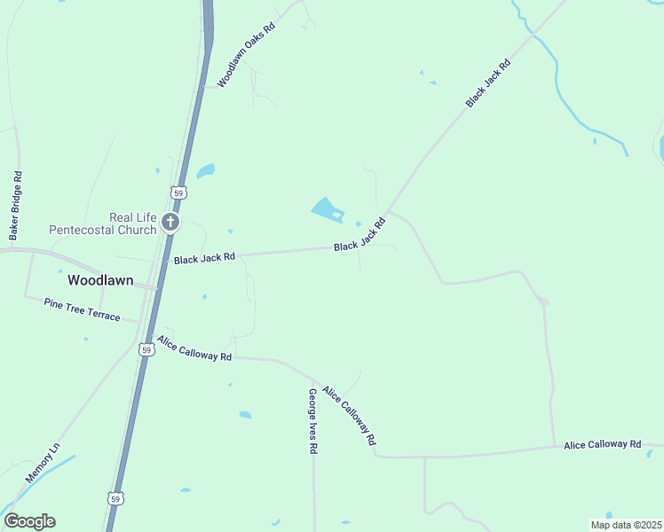 map of restaurants, bars, coffee shops, grocery stores, and more near 564 Black Jack Road in Jefferson
