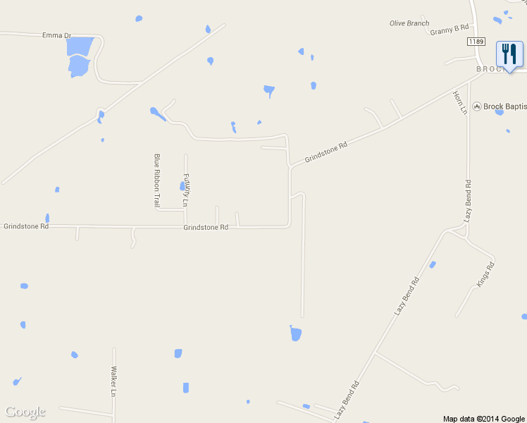 map of restaurants, bars, coffee shops, grocery stores, and more near 606 Grindstone Road in Brock