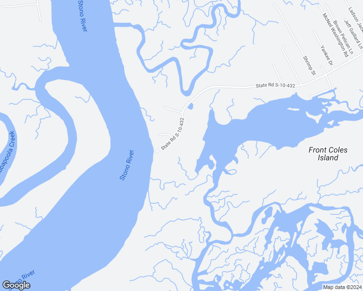 map of restaurants, bars, coffee shops, grocery stores, and more near 2421 State Road S-10-432 in Charleston