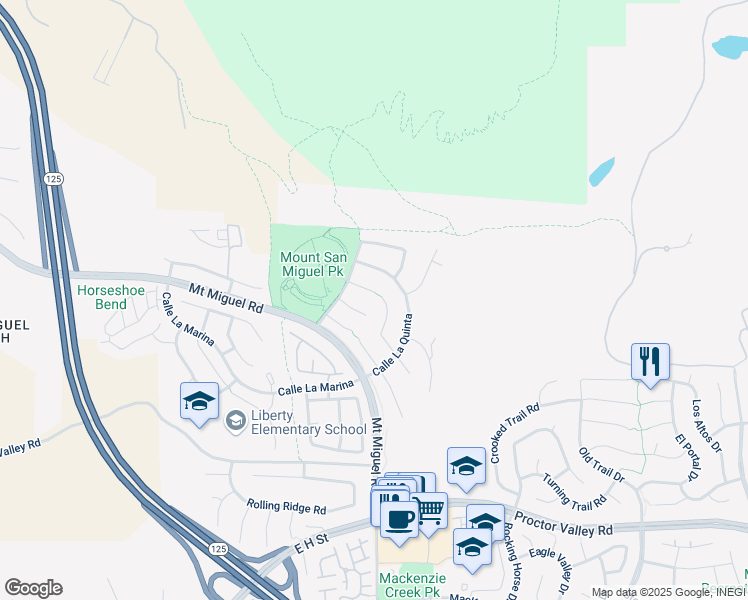 map of restaurants, bars, coffee shops, grocery stores, and more near 330 Plaza Toluca in Chula Vista