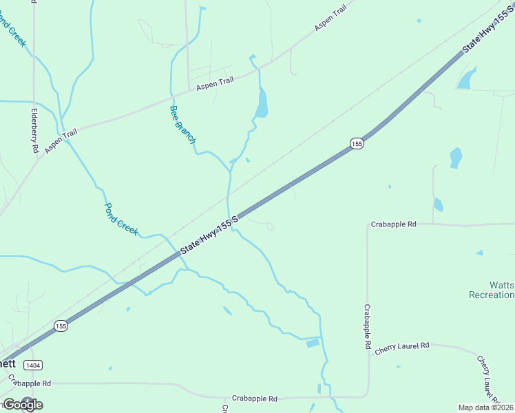 map of restaurants, bars, coffee shops, grocery stores, and more near 5517 State Highway 155 in Gilmer