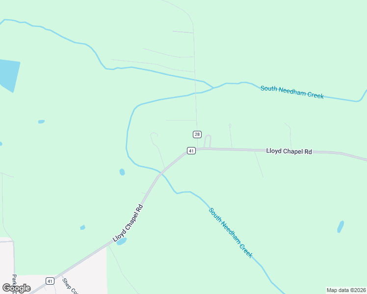 map of restaurants, bars, coffee shops, grocery stores, and more near 2035 County Road 41 in Forkland