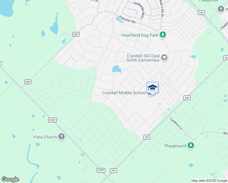 map of restaurants, bars, coffee shops, grocery stores, and more near in Mesquite