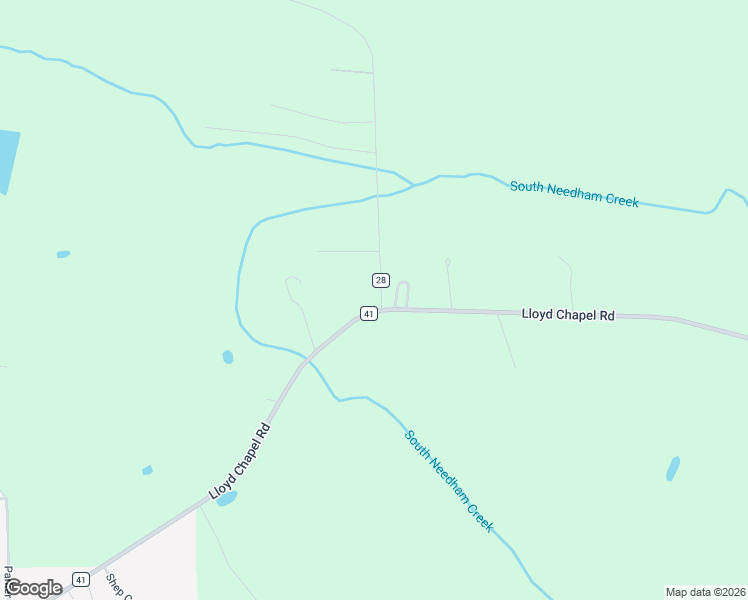 map of restaurants, bars, coffee shops, grocery stores, and more near 2035 County Road 41 in Forkland