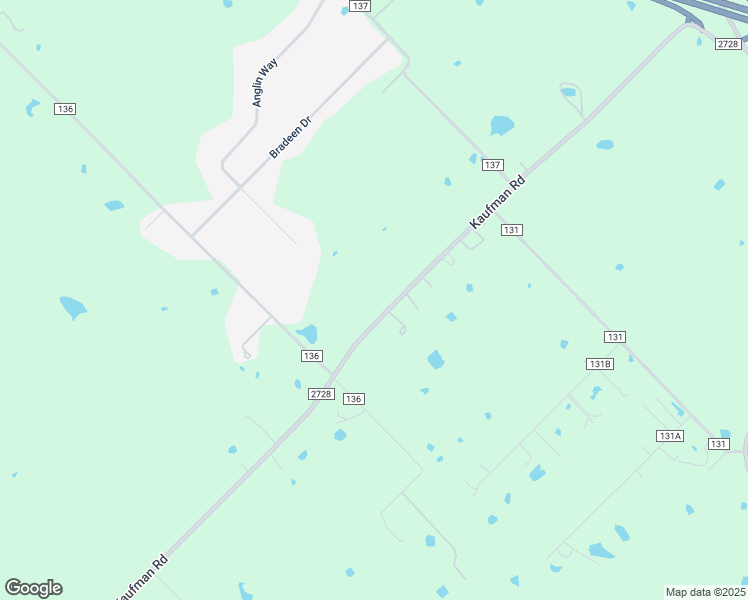 map of restaurants, bars, coffee shops, grocery stores, and more near 8060 Kaufman Road in Terrell