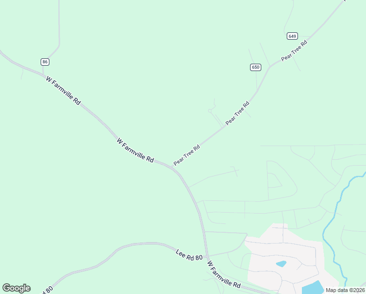 map of restaurants, bars, coffee shops, grocery stores, and more near 2824 Pear Tree Road in Waverly