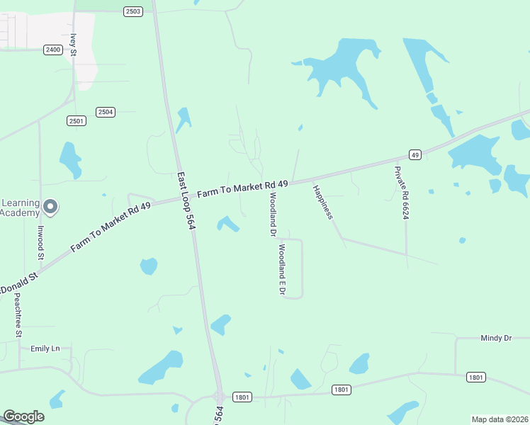 map of restaurants, bars, coffee shops, grocery stores, and more near 27-45 Woodland Drive in Mineola