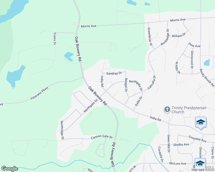 map of restaurants, bars, coffee shops, grocery stores, and more near 1805 Cedar Hill Court in Opelika