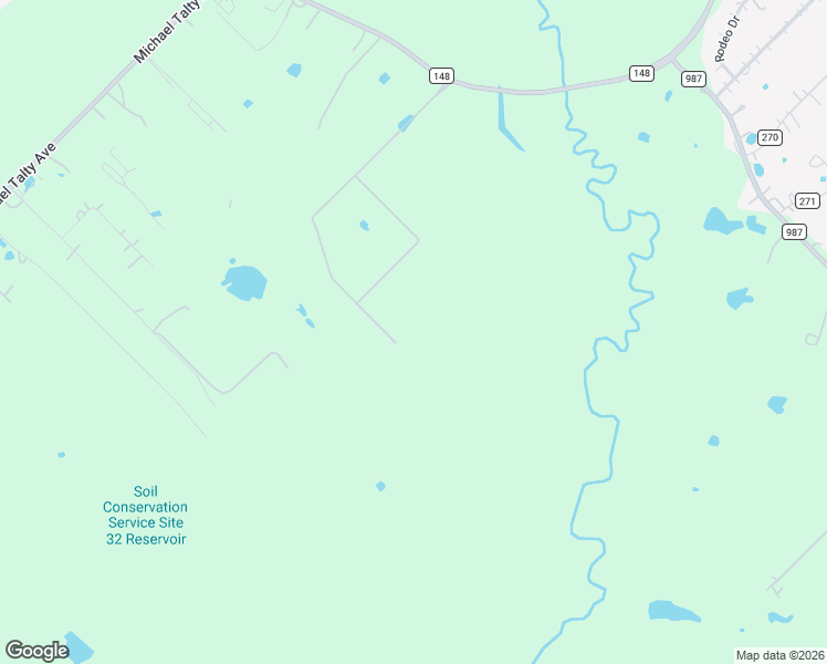 map of restaurants, bars, coffee shops, grocery stores, and more near 8299 Willow Circle in Terrell