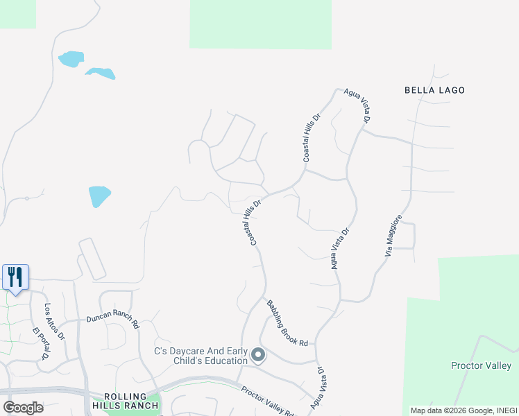 map of restaurants, bars, coffee shops, grocery stores, and more near 507 Coastal Hills Dr in Chula Vista